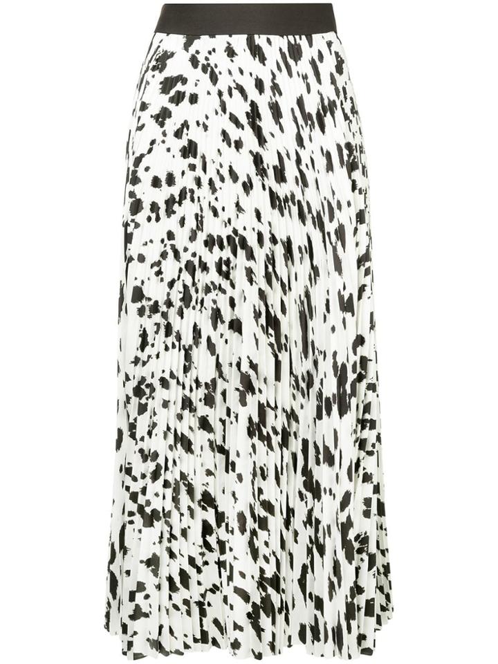 Ports 1961 Pleated Midi Skirt - White