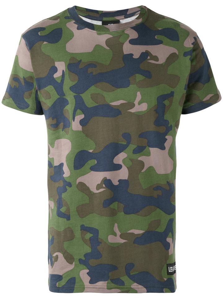 Les (art)ists Back Number Print T-shirt, Men's, Size: Small, Green, Cotton