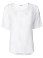 P.a.r.o.s.h. Round Neck T-shirt - White