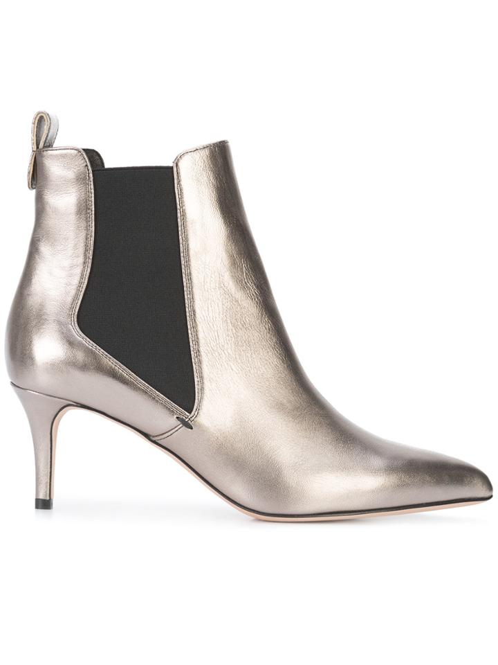 Veronica Beard Parker Boots - Grey