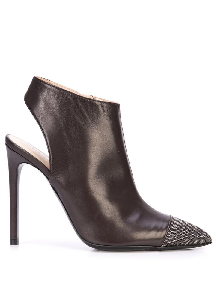 Fabiana Filippi Chain Tip Shoe Boots - Purple