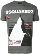 Dsquared2 The Lonely Climber T-shirt - Grey