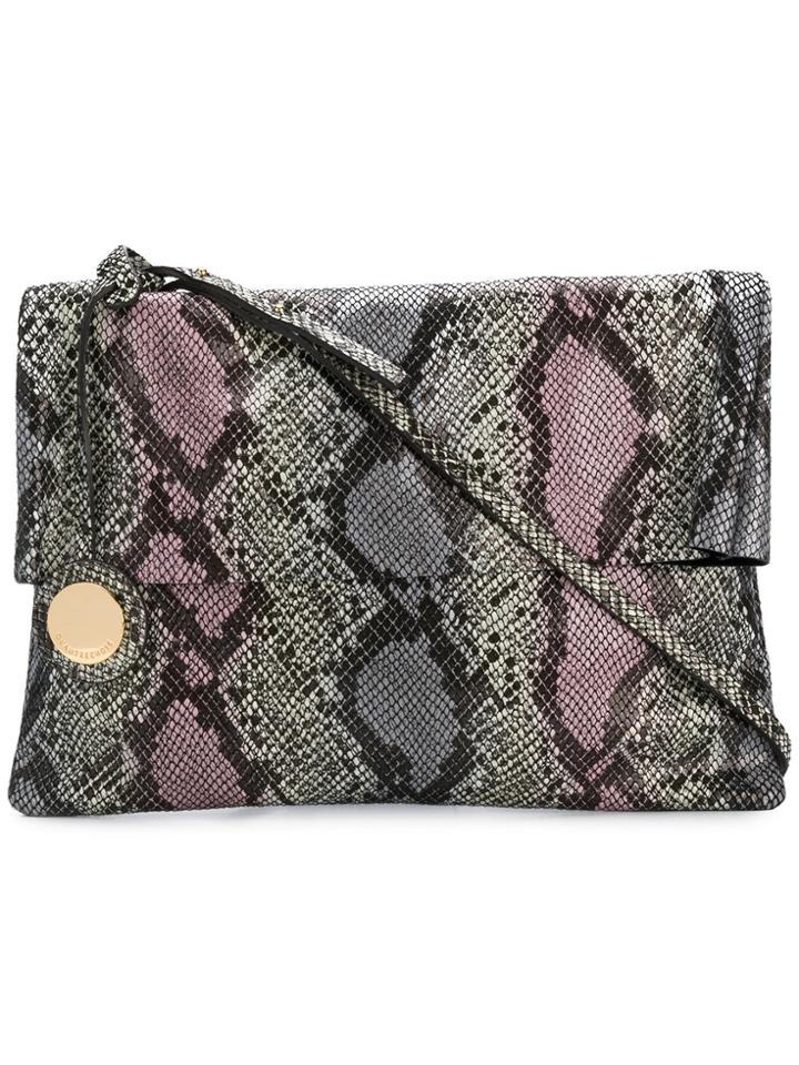 L'autre Chose Patterned Large Clutch - Multicolour