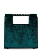 Mehry Mu Unicorn Velvet Tote Bag - Green