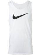Nike - Logo Print Tank Top - Men - Cotton/polyester/viscose - L, White, Cotton/polyester/viscose