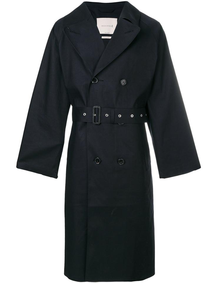 Mackintosh Classic Trench Coat - Black