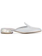 Darmaki Ren Backless Metallic Loafers