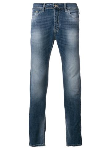 Iceberg Stonewashed Skinny Jeans - Blue