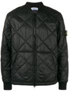 Stone Island Quilted Jacket - Black