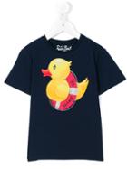 Mc2 Saint Barth Kids - Printed T-shirt - Kids - Cotton - 2 Yrs, Blue