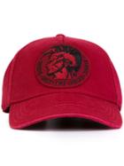 Diesel 'indian' Cap, Adult Unisex, Size: Small, Red, Cotton