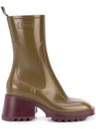 Chloé Betty Rain Boots - Green