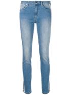 D.exterior Glittered Trim Jeans - Blue