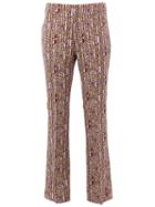 Giambattista Valli Geometric Print Flared Trousers