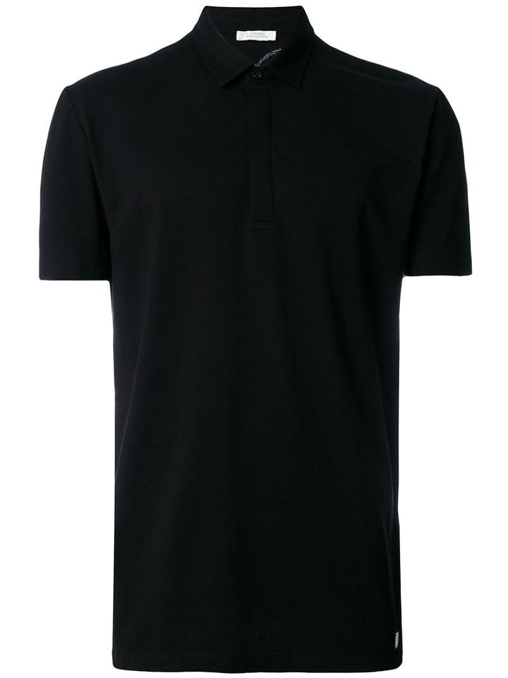 Versace Collection - Medusa Print Polo Shirt - Men - Cotton/polyamide/polyethylene - S, Black, Cotton/polyamide/polyethylene