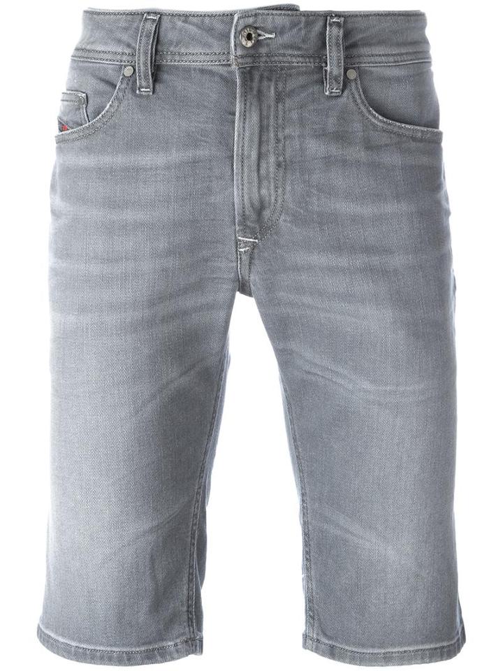 Diesel 'tha' Shorts, Men's, Size: 33, Grey, Cotton/spandex/elastane