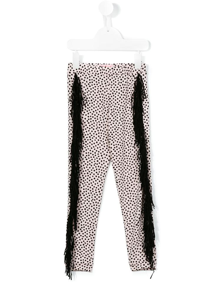 Bang Bang Copenhagen Wayne Dot Leggings, Size: 10 Yrs, Pink/purple