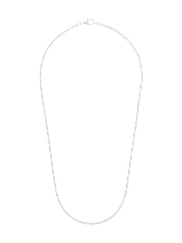 Isabel Lennse Foxtail Chain Necklace - Silver