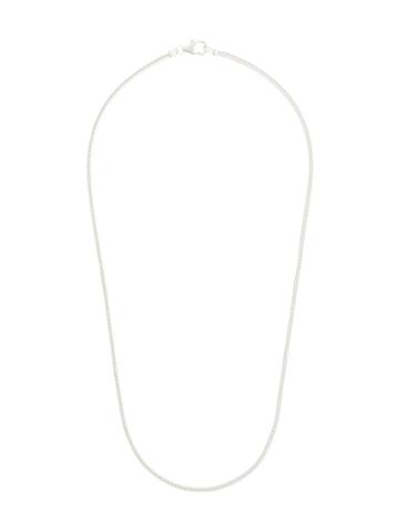 Isabel Lennse Foxtail Chain Necklace - Silver