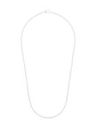 Isabel Lennse Foxtail Chain Necklace - Silver