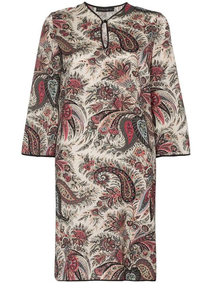 Etro Paisley Print Tunic Dress - 800 Multicoloured