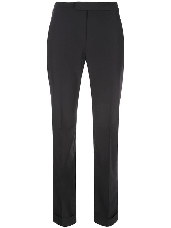 Maison Margiela Turn-up Cuff Trousers - Blue