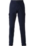 Brunello Cucinelli Slim Fit Cargo Pants, Men's, Size: 46, Blue, Cotton