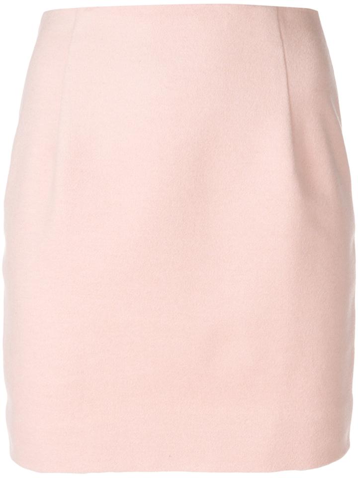 Dsquared2 Classic Pencil Skirt - Pink & Purple