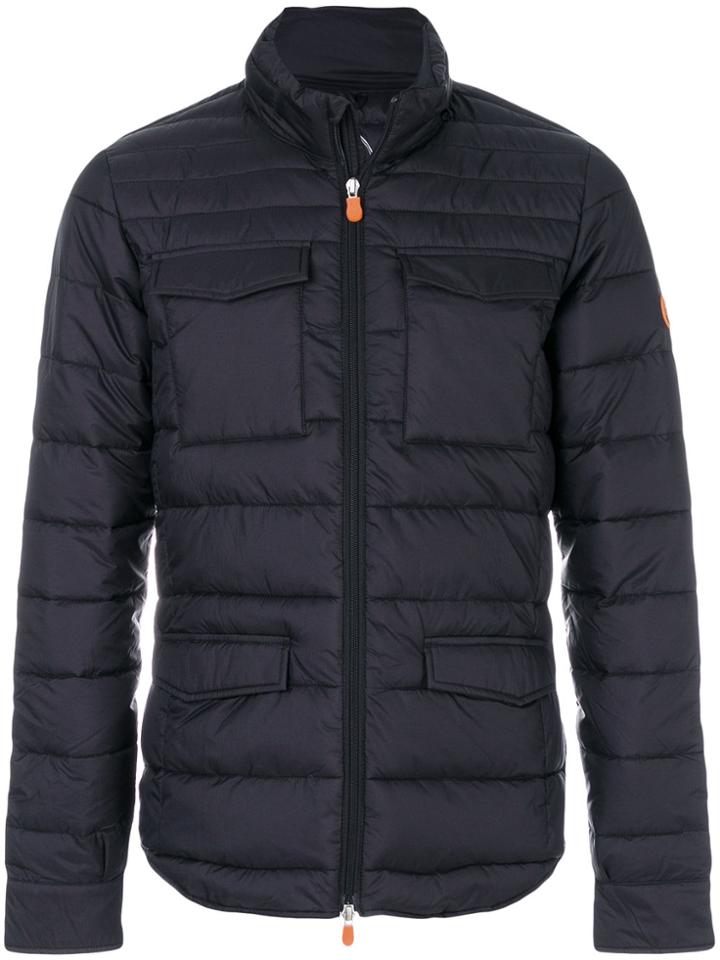 Save The Duck Padded Short Coat - Black