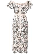 Alice Mccall - Tutti Frutti Dress - Women - Polyester/cotton - 12, Nude/neutrals, Polyester/cotton