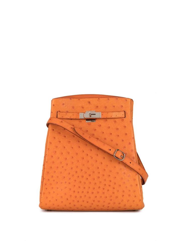 Hermès Pre-owned Kelly Sport Mm Shoulder Bag - Orange