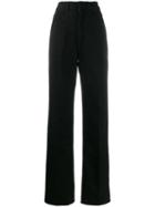 Lemaire High-waisted Trousers - Black