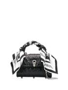 Ermanno Scervino Scarf Detail Bag - Black