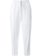 Dkny Cropped Pants, Women's, Size: 2, White, Polyester