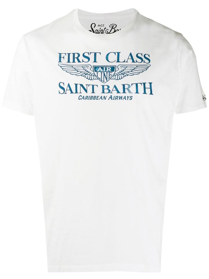 Mc2 Saint Barth First Class T-shirt - White