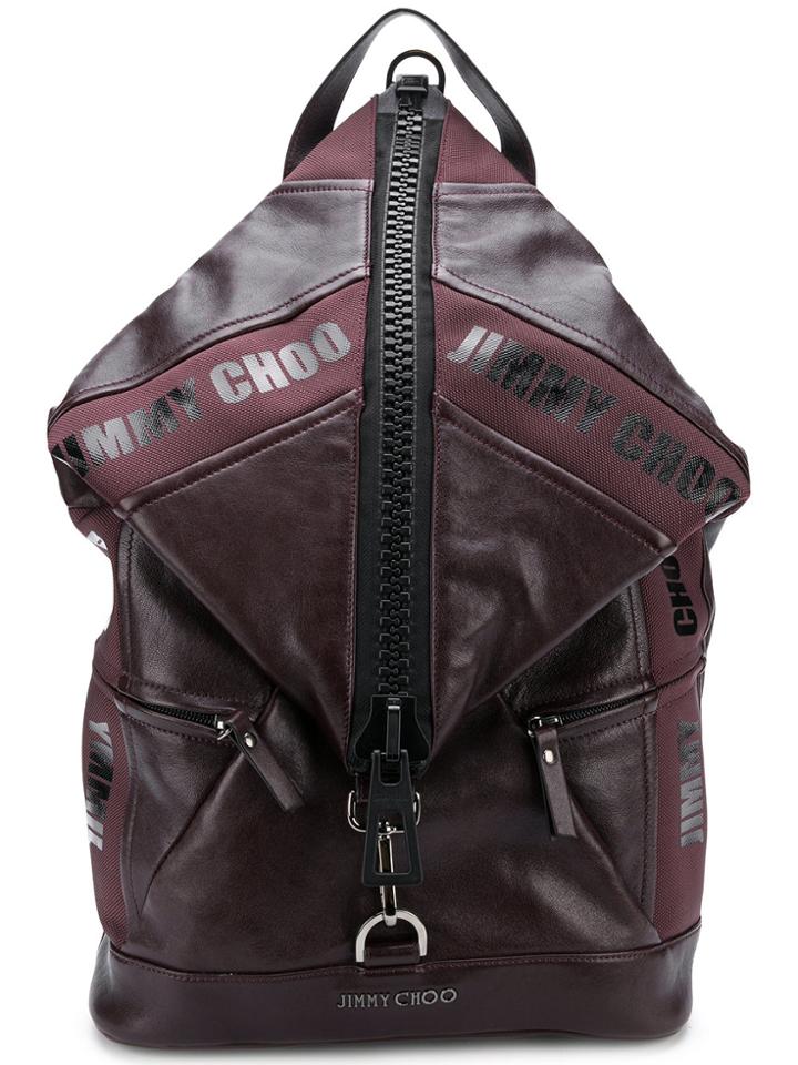 Jimmy Choo Fitzroy Backpack - Red