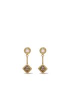 De Beers 18kt Yellow Gold Talisman Diamond Detachable Earrings
