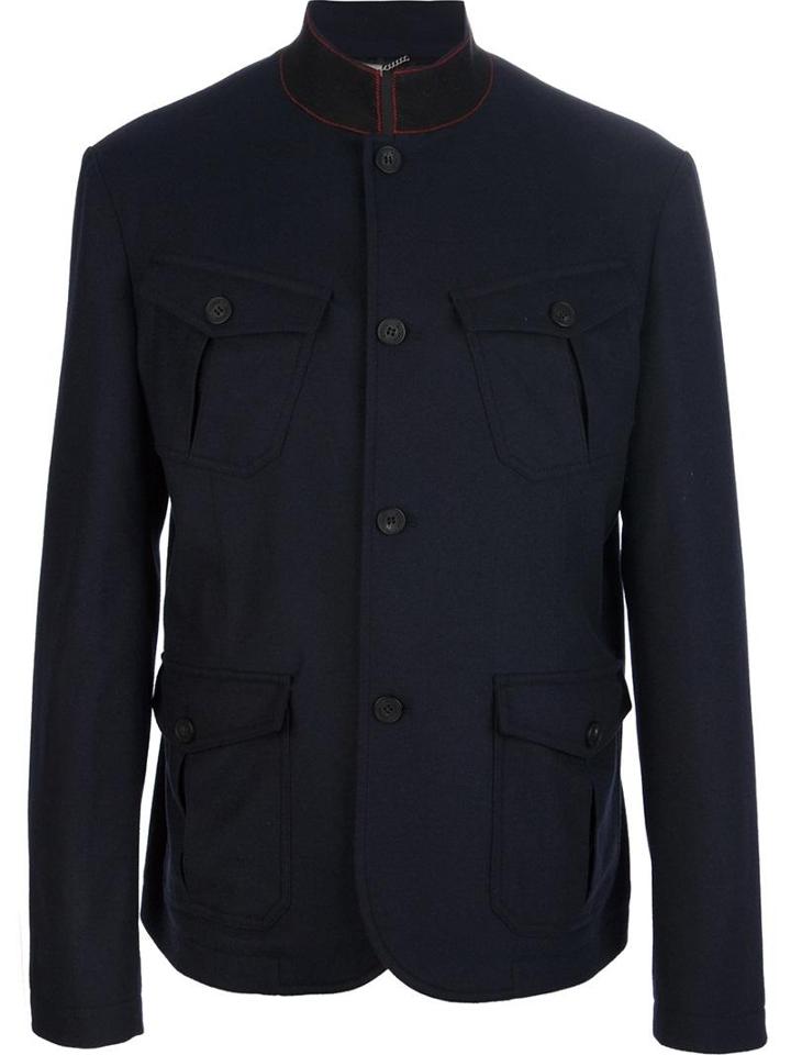 Pierre Balmain Mandarin Collar Jacket