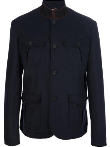 Pierre Balmain Mandarin Collar Jacket