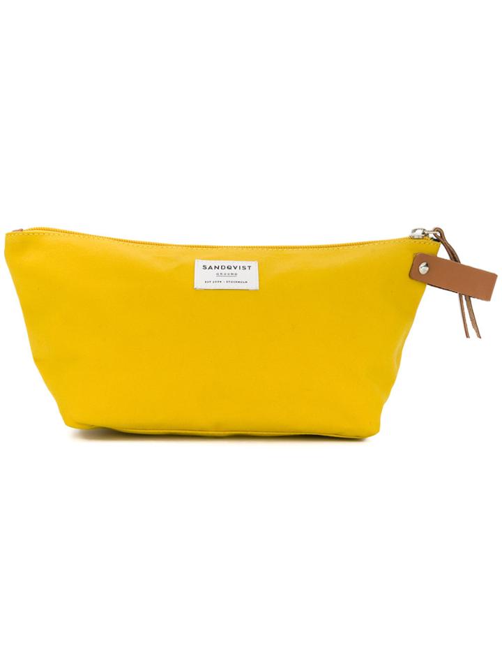 Sandqvist Cleo Wash Bag - Yellow & Orange