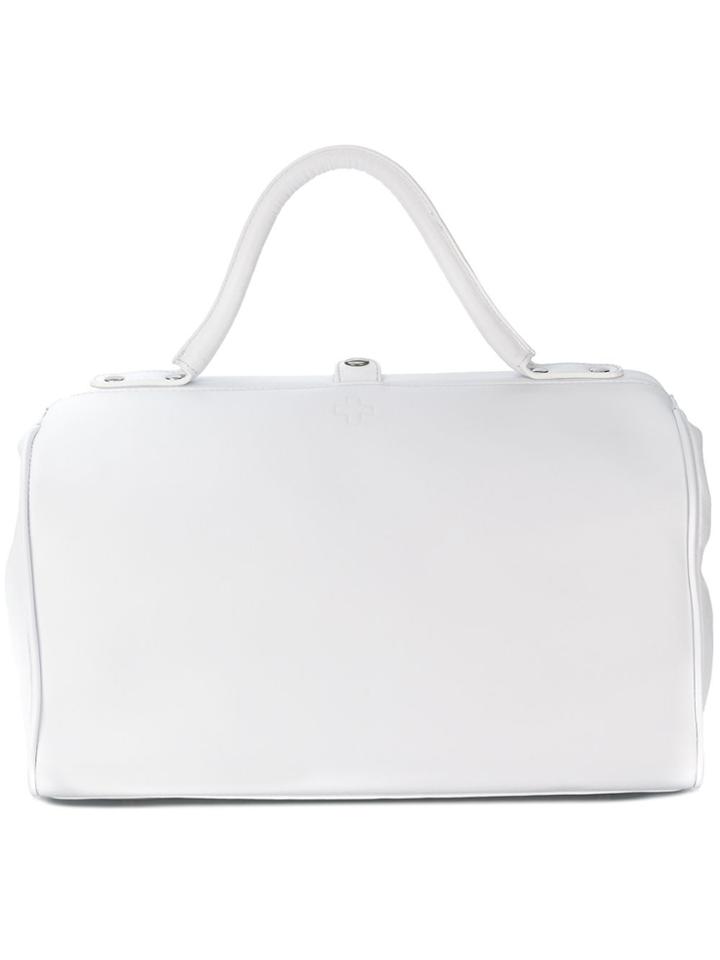 A.f.vandevorst Snap Top Tote - White