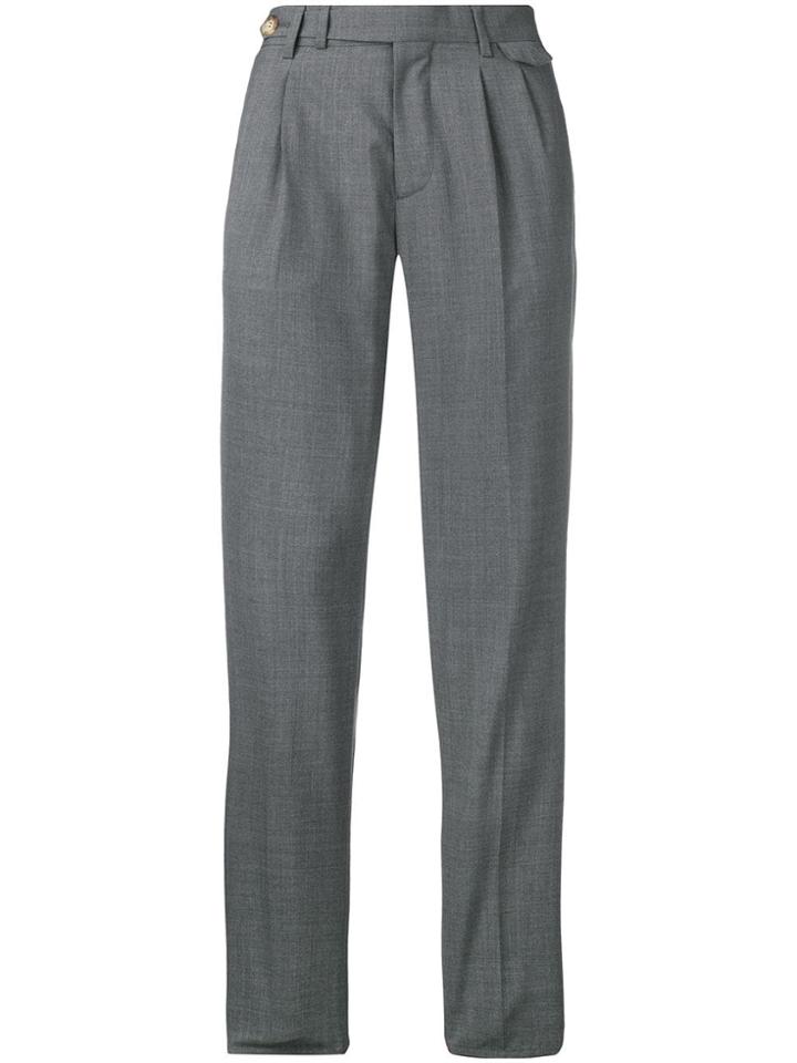 Brunello Cucinelli Loose Tailored Trousers - Grey