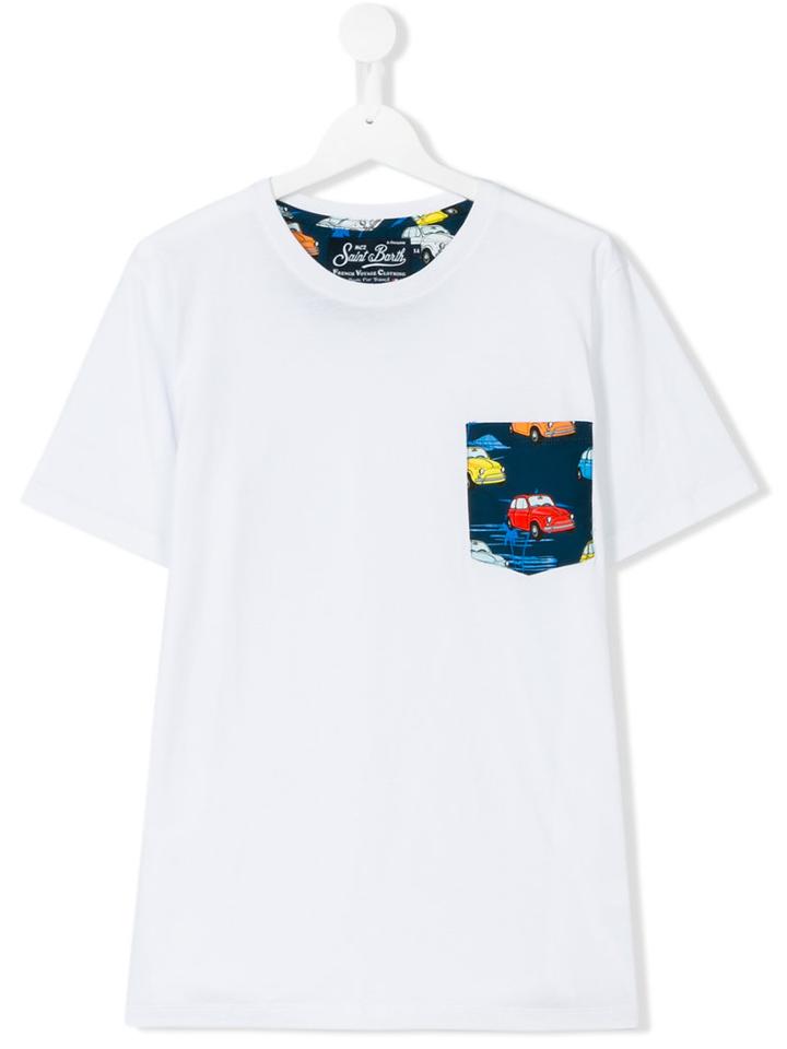 Mc2 Saint Barth Kids - Keat T-shirt - Kids - Cotton - 14 Yrs, White