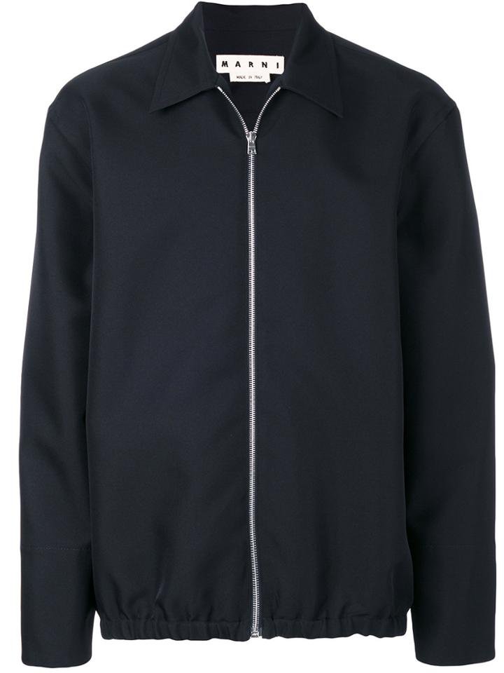 Marni Zipped Jacket - Blue