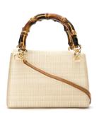 Serpui Straw Shoulder Bag - White