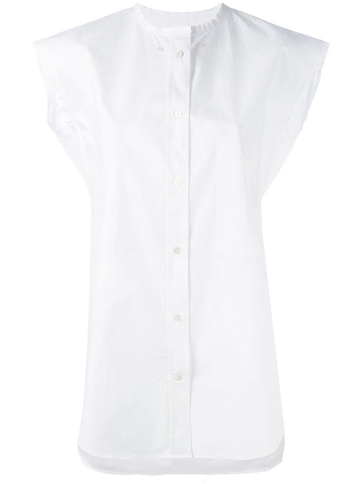 Golden Goose Deluxe Brand - Sleeveless Shirt - Women - Cotton - Xs, Women's, White, Cotton