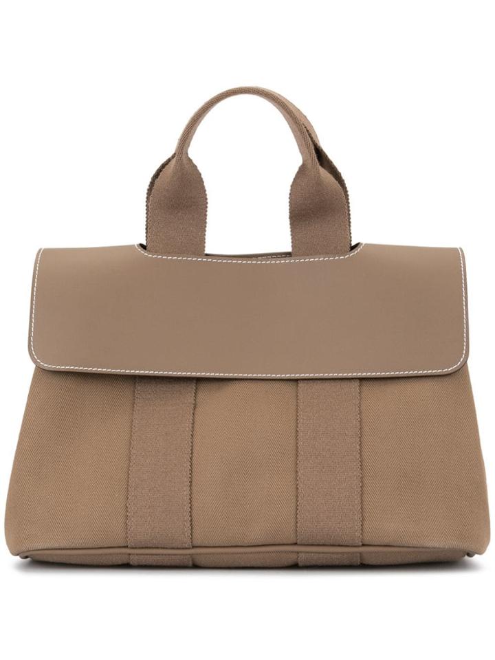 Hermès Vintage Valparaiso Pm Tote - Brown