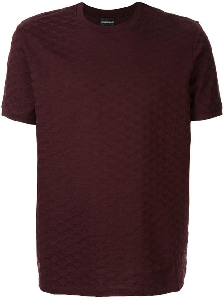 Emporio Armani Eagle Logo T-shirt - Brown