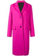 Calvin Klein 205w39nyc Classic Single-breasted Coat - Pink