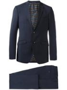 Etro Newmileto Suit, Size: 48, Blue, Wool/polyester/acetate/cupro